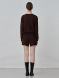 Cashmere Shorts_Brown
