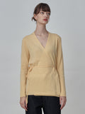 Wrap Cardigan_Butter