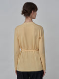 Wrap Cardigan_Butter