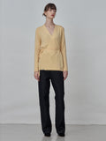 Wrap Cardigan_Butter