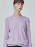 Classic Crew Neck Sweater_Digital Lavender