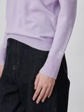 Classic Crew Neck Sweater_Digital Lavender