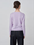 Classic Crew Neck Sweater_Digital Lavender