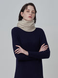 Cashmere Collar Scarf_Oatmeal