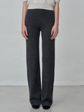 [Cafe Leandra] Straight Fit Pants_Graphite