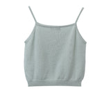 Sleeveless Top and Cardigan Set_Pistachio
