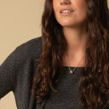 Sleeveless Top and Cardigan Set_Graphite