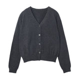 Sleeveless Top and Cardigan Set_Graphite