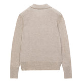 Classic Polo Sweater_Oatmeal