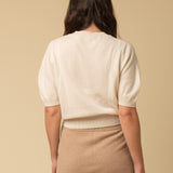 Puff Shortsleeve Top_White