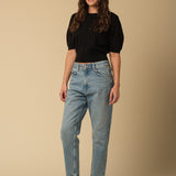 Puff Shortsleeve Top_Black