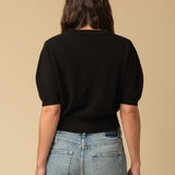 Puff Shortsleeve Top_Black
