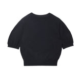 Puff Shortsleeve Top_Black