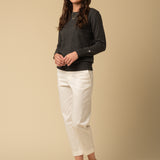 Classic Crew Neck Sweater_Graphite