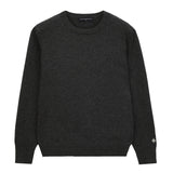 Classic Crew Neck Sweater_Graphite