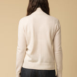 Turtleneck Sweater_Vintage White
