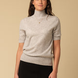 High Neck Shortsleeve_Grey