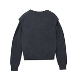 Detachable Sleeve Top_Graphite