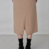 Turtleneck Maxi Dress_Camel
