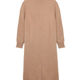 Turtleneck Maxi Dress_Camel