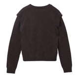 Detachable Sleeve Top_Brown