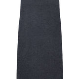 Straight Midi Skirt_Graphite