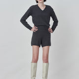 Cashmere Shorts_Graphite