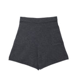 Cashmere Shorts_Graphite