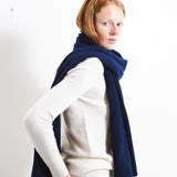 Oversized Scarf_Navy