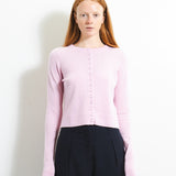 Buttoned Cardigan_Pink Blush