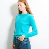 Classic Crew Neck Sweater_French Blue