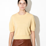 Puff Shortsleeve Top_Butter