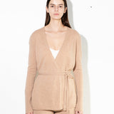 Wrap Cardigan_Camel