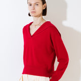 Sailor Collar Top_Red