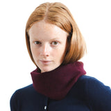 TRIANGLE SCARF_Burgundy