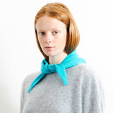 TRIANGLE SCARF_French Blue