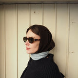 [Isis Maria] Colorblock Triangle Scarf