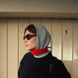 [Isis Maria] Colorblock Triangle Scarf