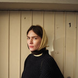 [Isis Maria] Colorblock Triangle Scarf