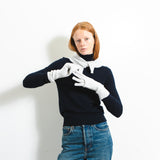 TRIANGLE SCARF_Grey