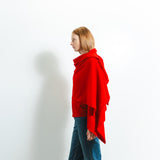 Oversized Scarf_Chilli Red