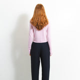 Buttoned Cardigan_Pink Blush
