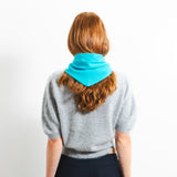 TRIANGLE SCARF_French Blue