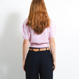 Puff Shortsleeve Top_Pink Blush