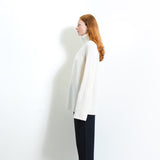 Ribbed Turtleneck Sweater_Ivory