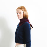 TRIANGLE SCARF_Burgundy