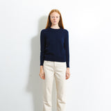 Classic Crew Neck Sweater_Navy