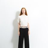 Puff Shortsleeve Top_Ivory