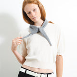 MINI SCARF_Heather Grey