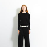Classic Crew Neck Sweater_Black